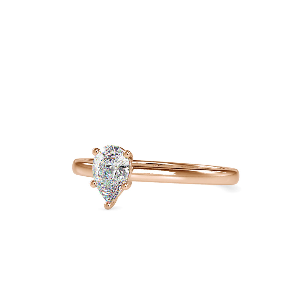 0.5 ct Pear Diamond Ring