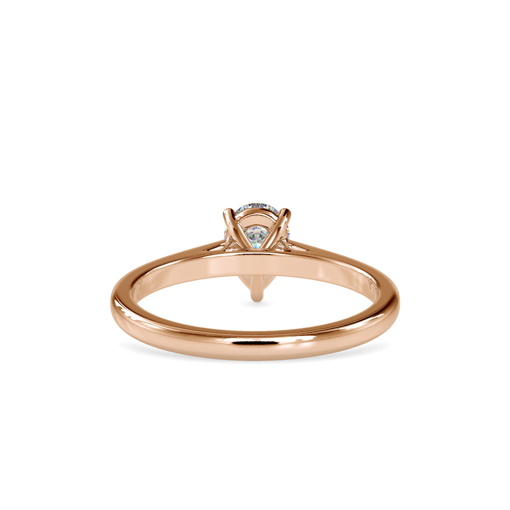 0.5 ct Pear Diamond Ring