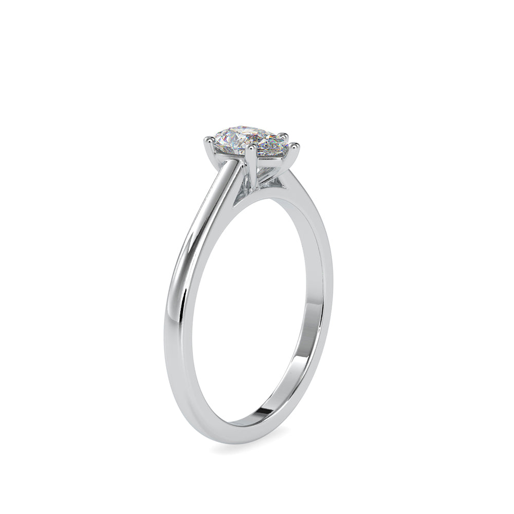 0.5 ct Pear Diamond Ring