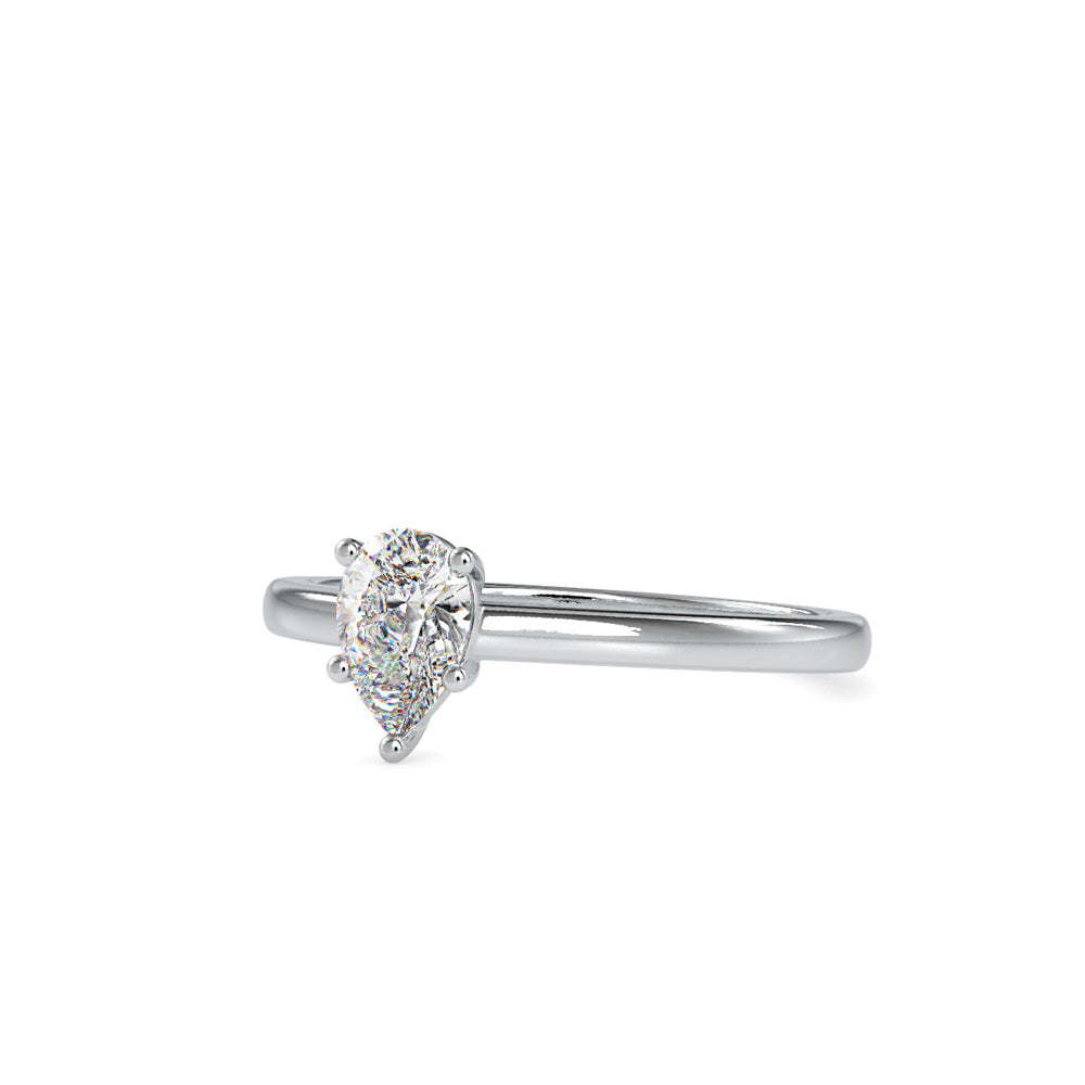 0.5 ct Pear Diamond Ring