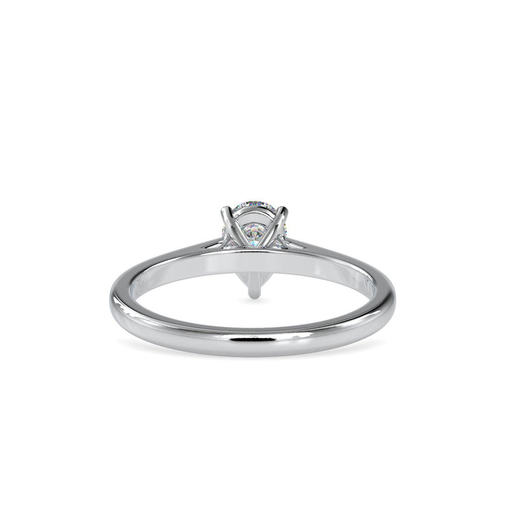 0.5 ct Pear Diamond Ring