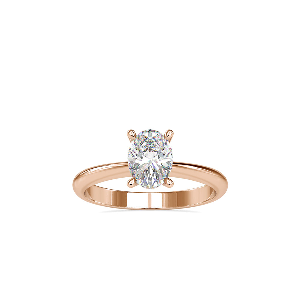 1 ct Oval Diamond Ring