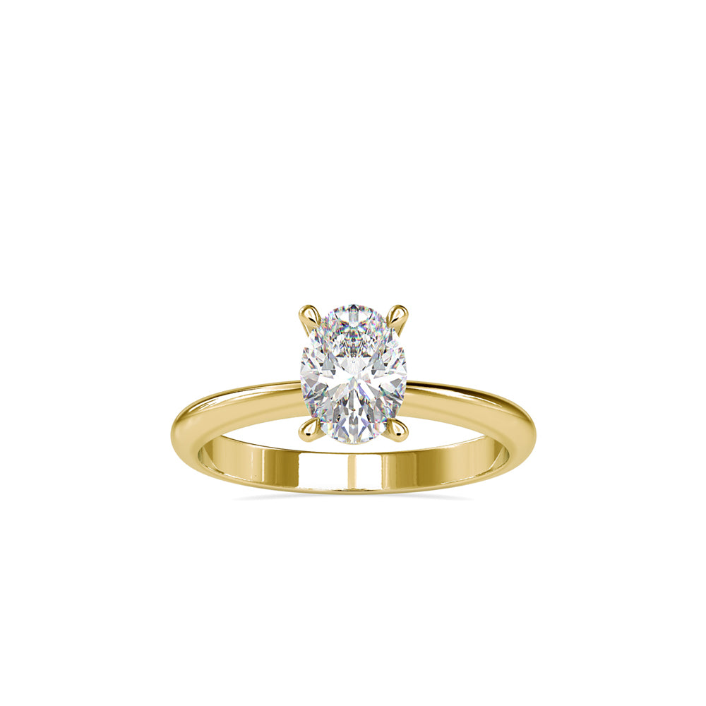 1 ct Oval Diamond Ring