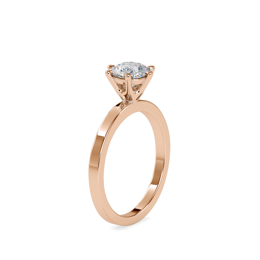 1 ct 6 Prong Diamond Ring