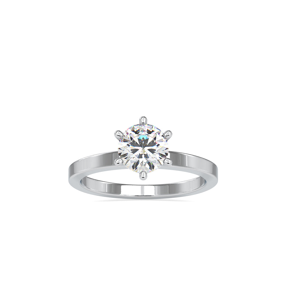1 ct 6 Prong Diamond Ring