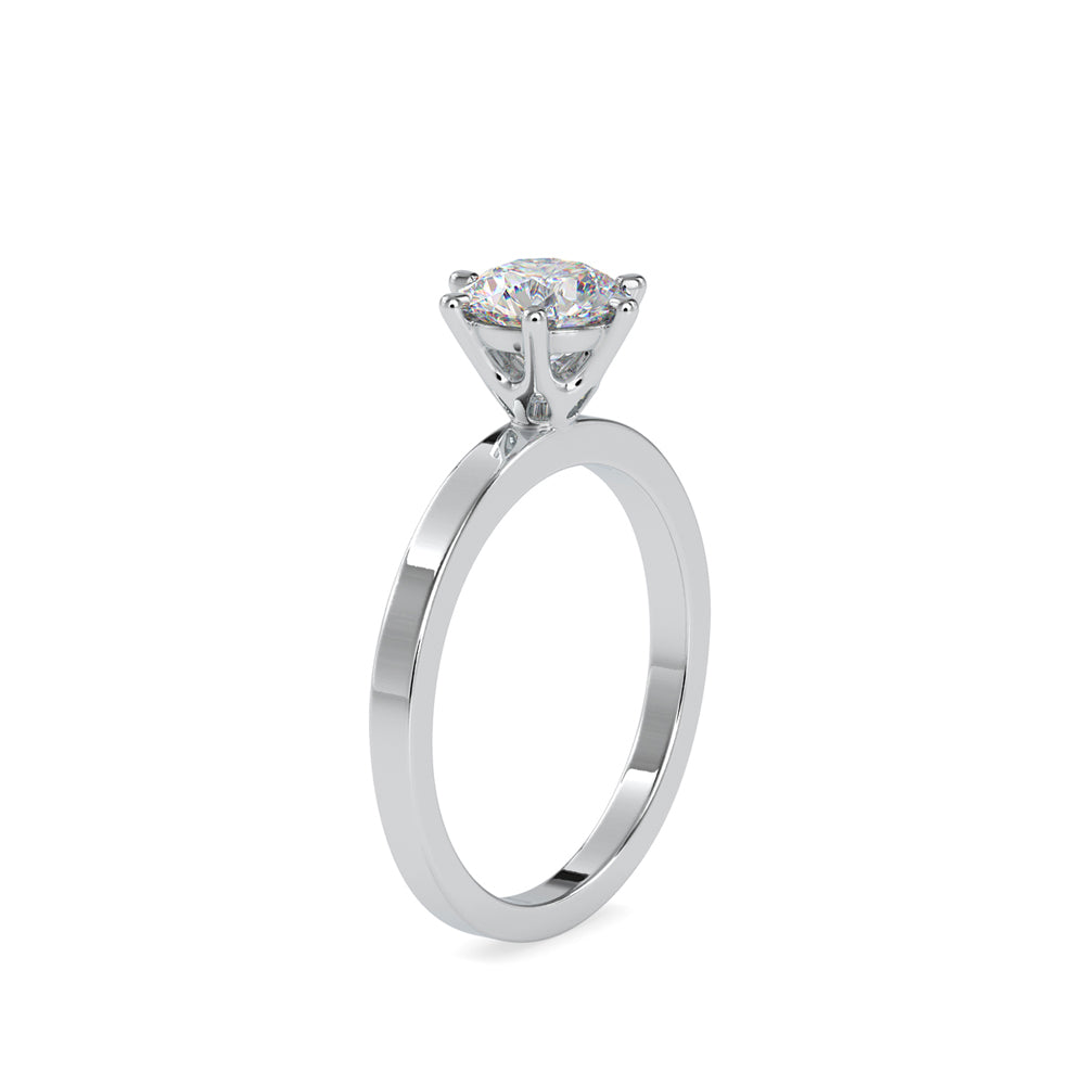 1 ct 6 Prong Diamond Ring