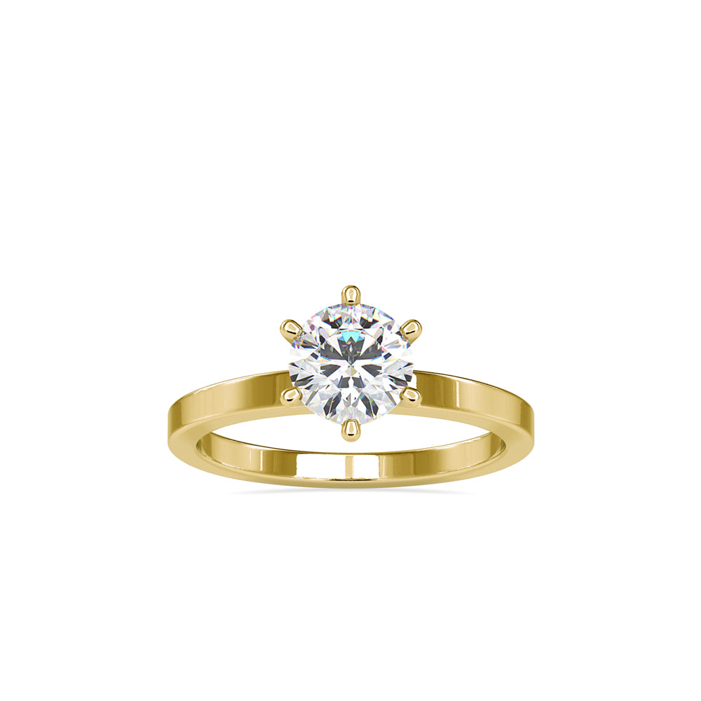1 ct 6 Prong Diamond Ring
