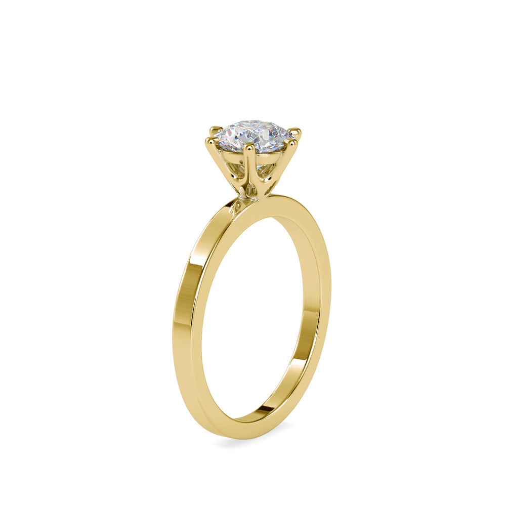 1 ct 6 Prong Diamond Ring