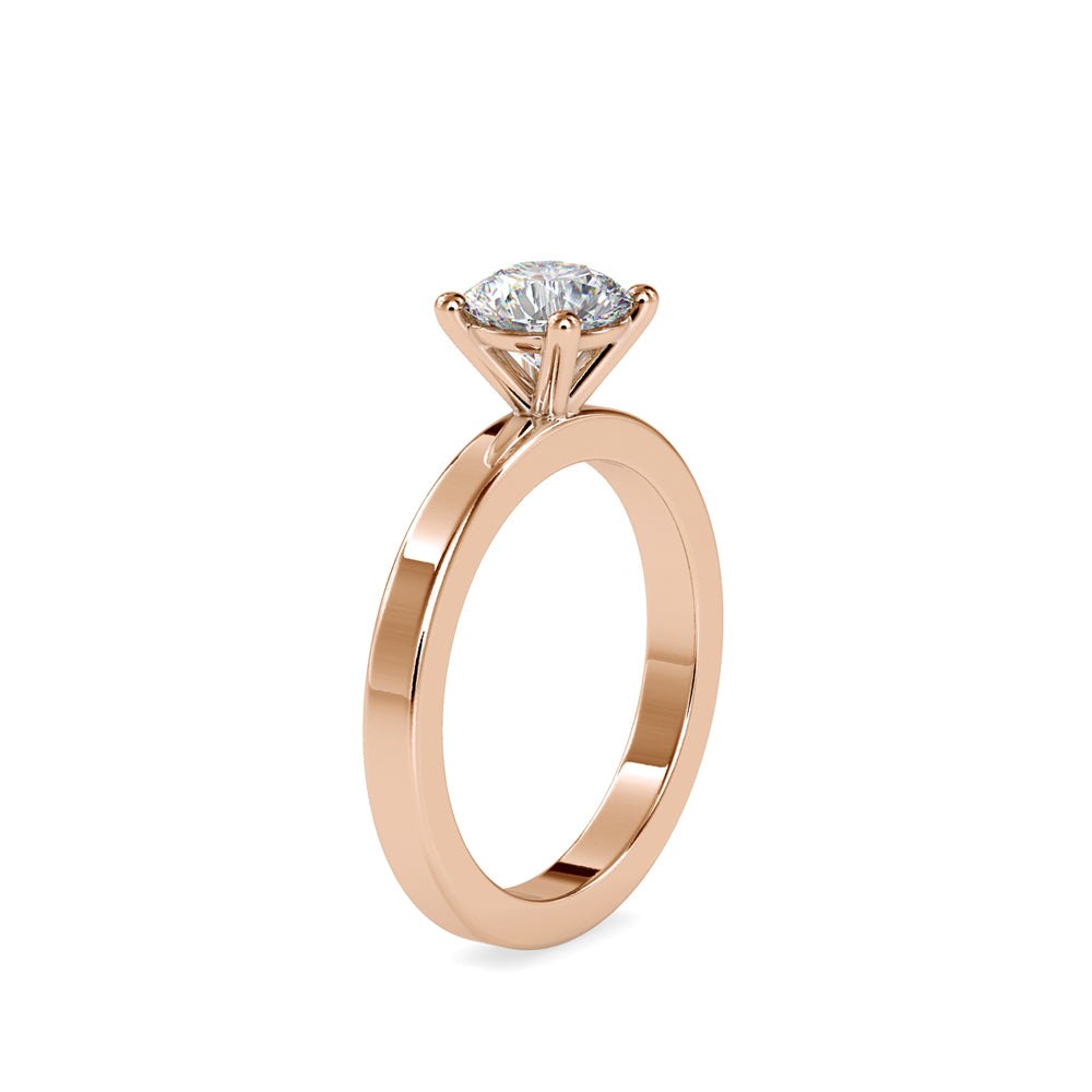 1 ct 4 Prong Diamond Ring
