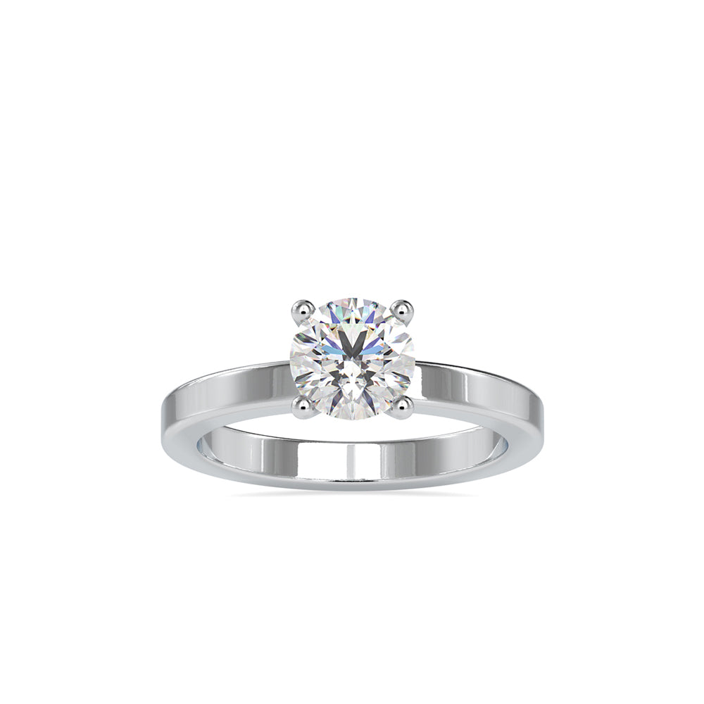 1 ct 4 Prong Diamond Ring