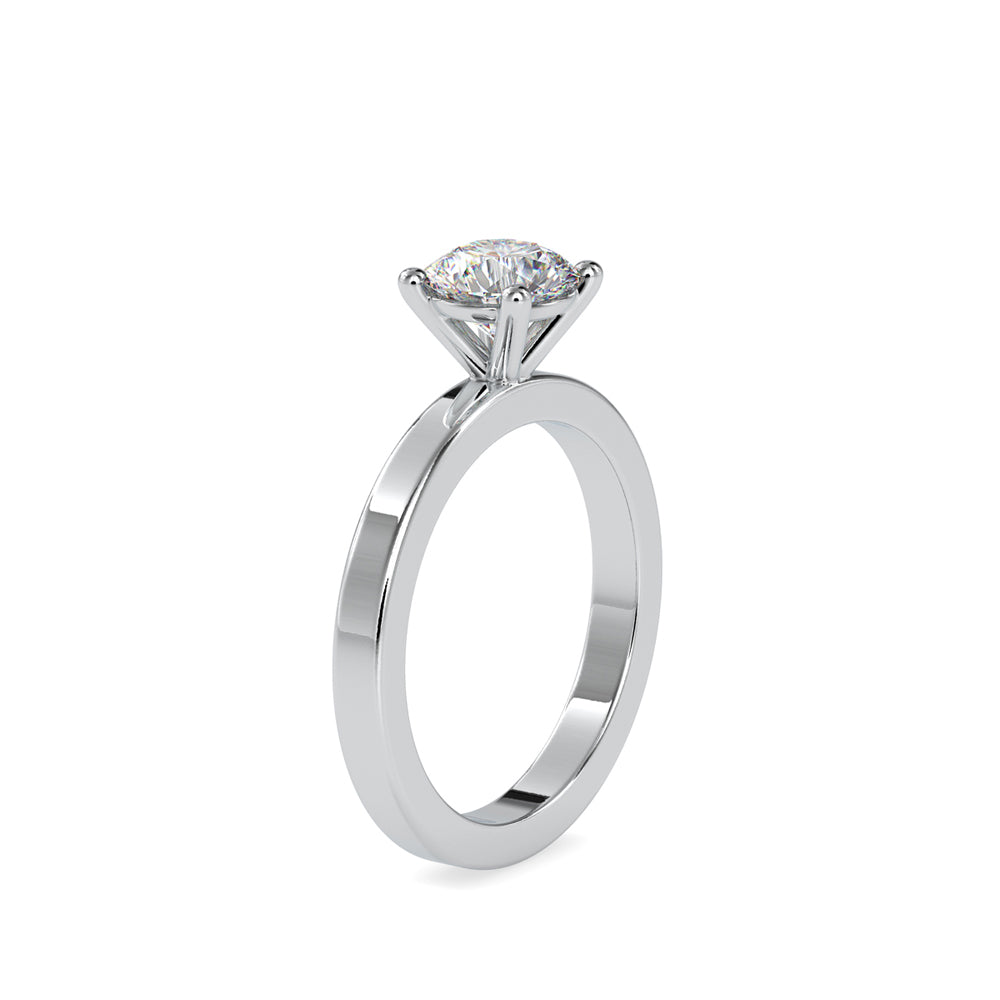 1 ct 4 Prong Diamond Ring