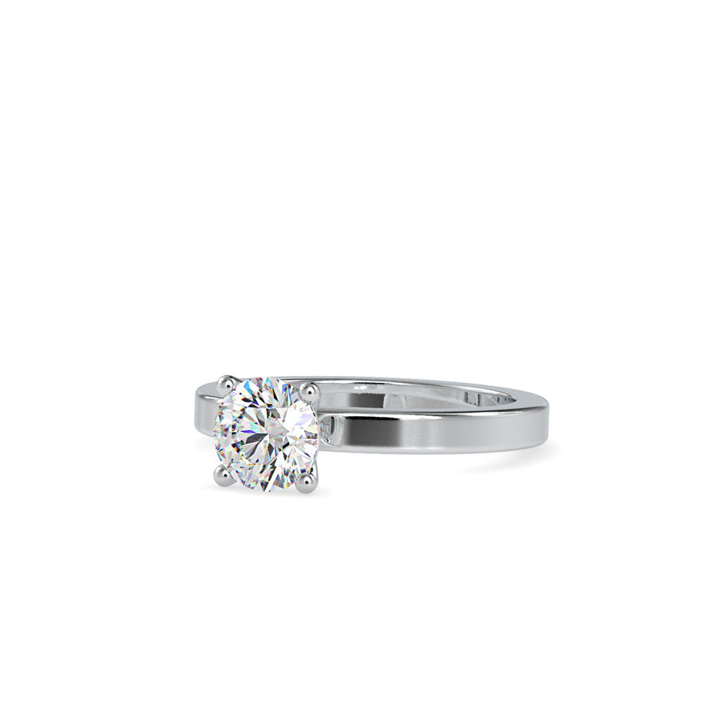 1 ct 4 Prong Diamond Ring