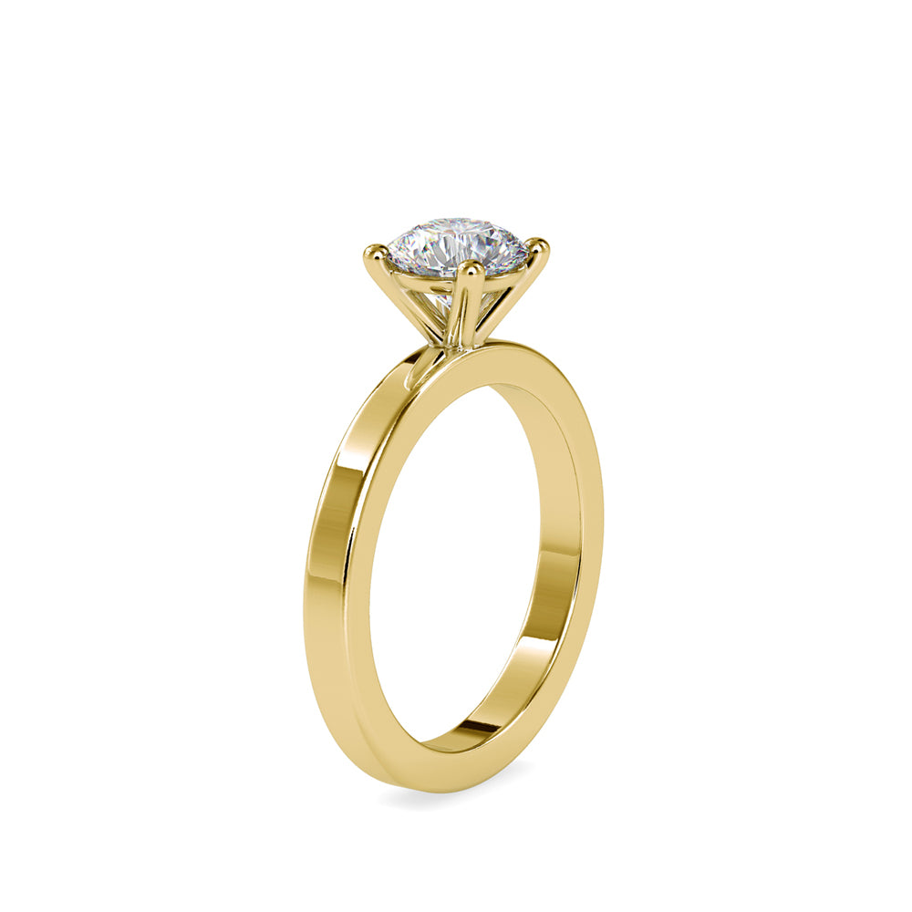 1 ct 4 Prong Diamond Ring