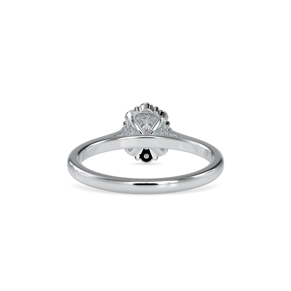 0.3 ct Oval Diamond Ring