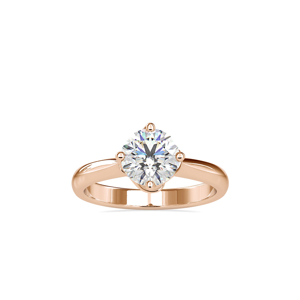 1 ct 4 Prong Diamond Ring