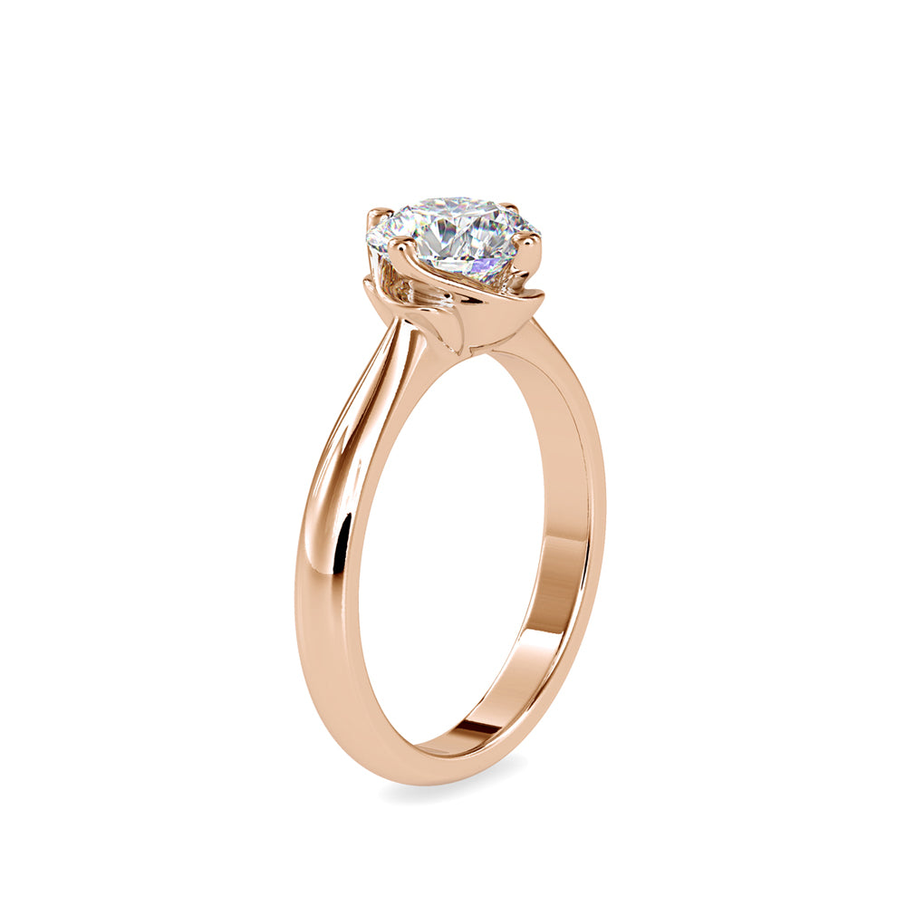 1 ct 4 Prong Diamond Ring