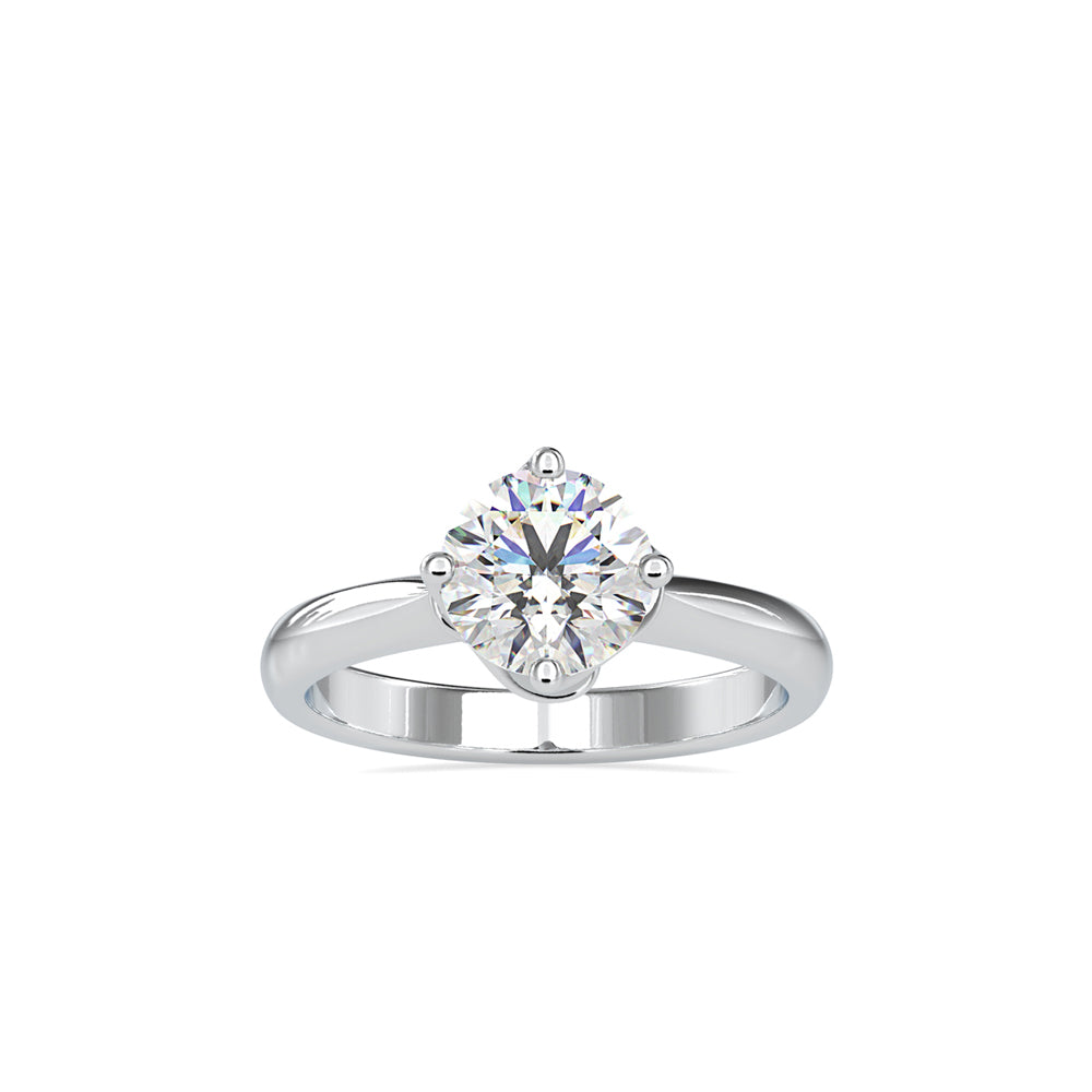1 ct 4 Prong Diamond Ring