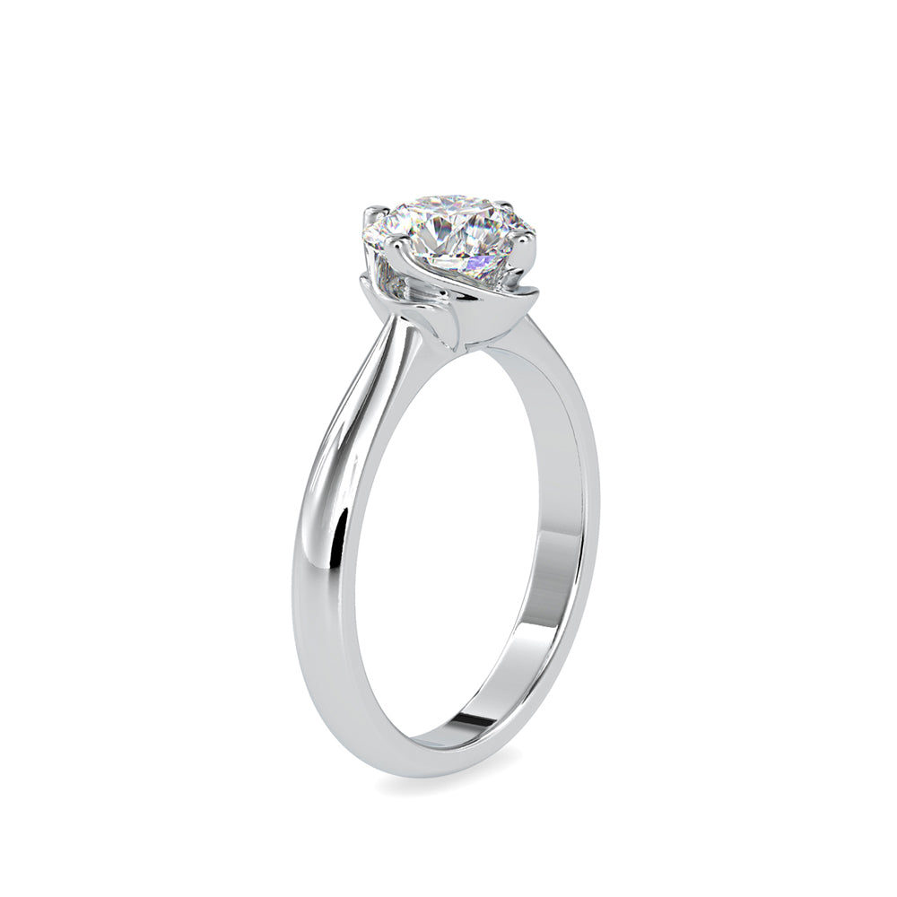 1 ct 4 Prong Diamond Ring