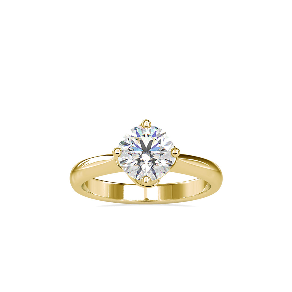1 ct 4 Prong Diamond Ring