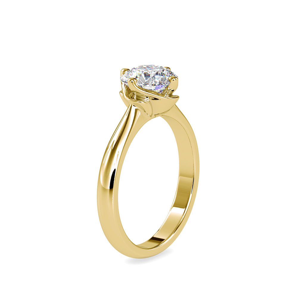 1 ct 4 Prong Diamond Ring