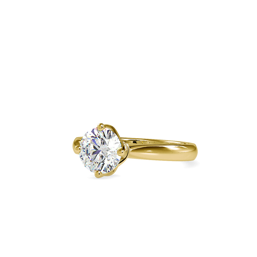 1 ct 4 Prong Diamond Ring