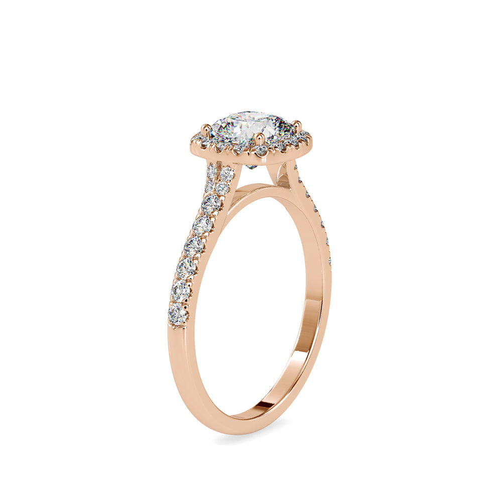 1 ct Cushion Diamond Ring