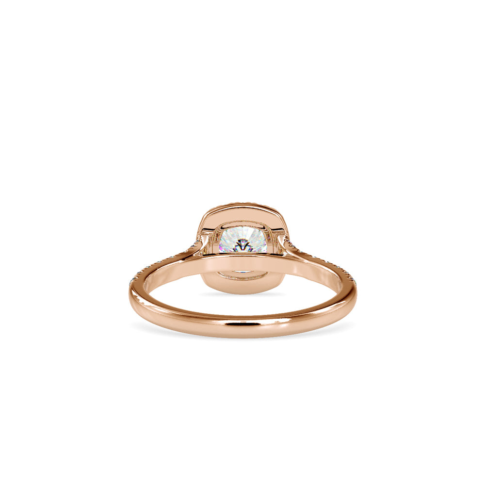 1 ct Cushion Diamond Ring