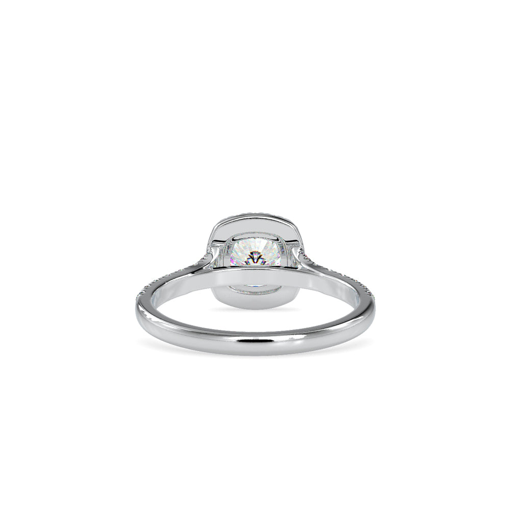 1 ct Cushion Diamond Ring