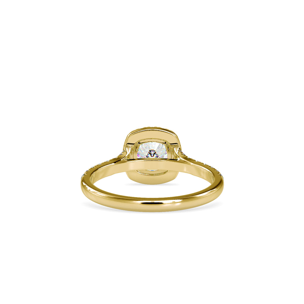 1 ct Cushion Diamond Ring