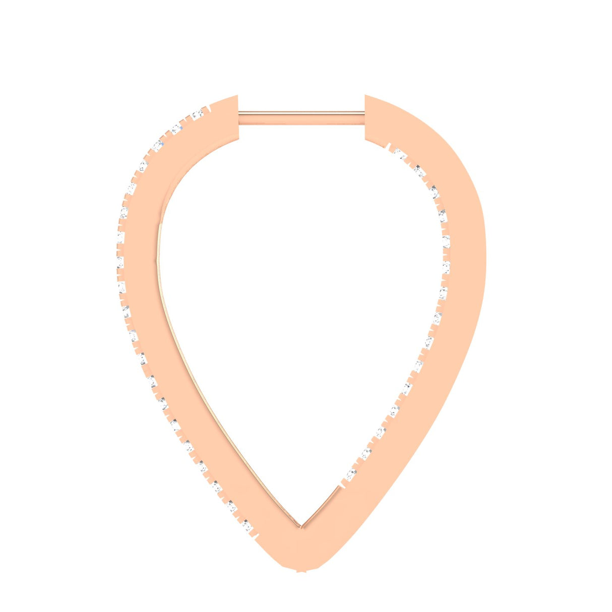 Classic Diamond Hoops 1.05 ct