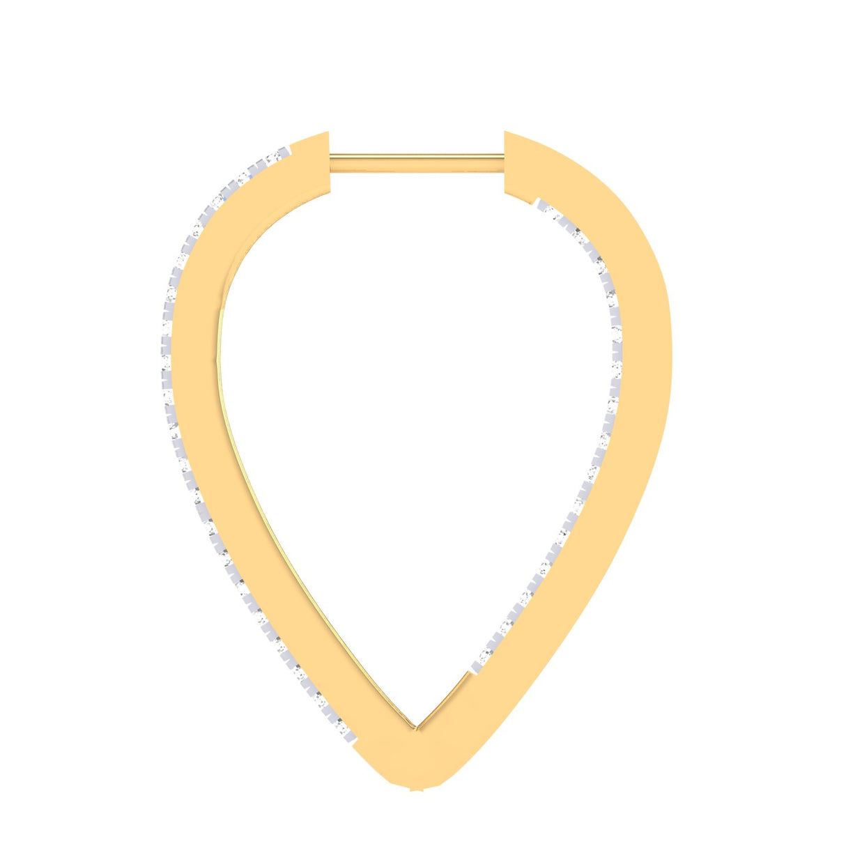 Classic Diamond Hoops 1.05 ct