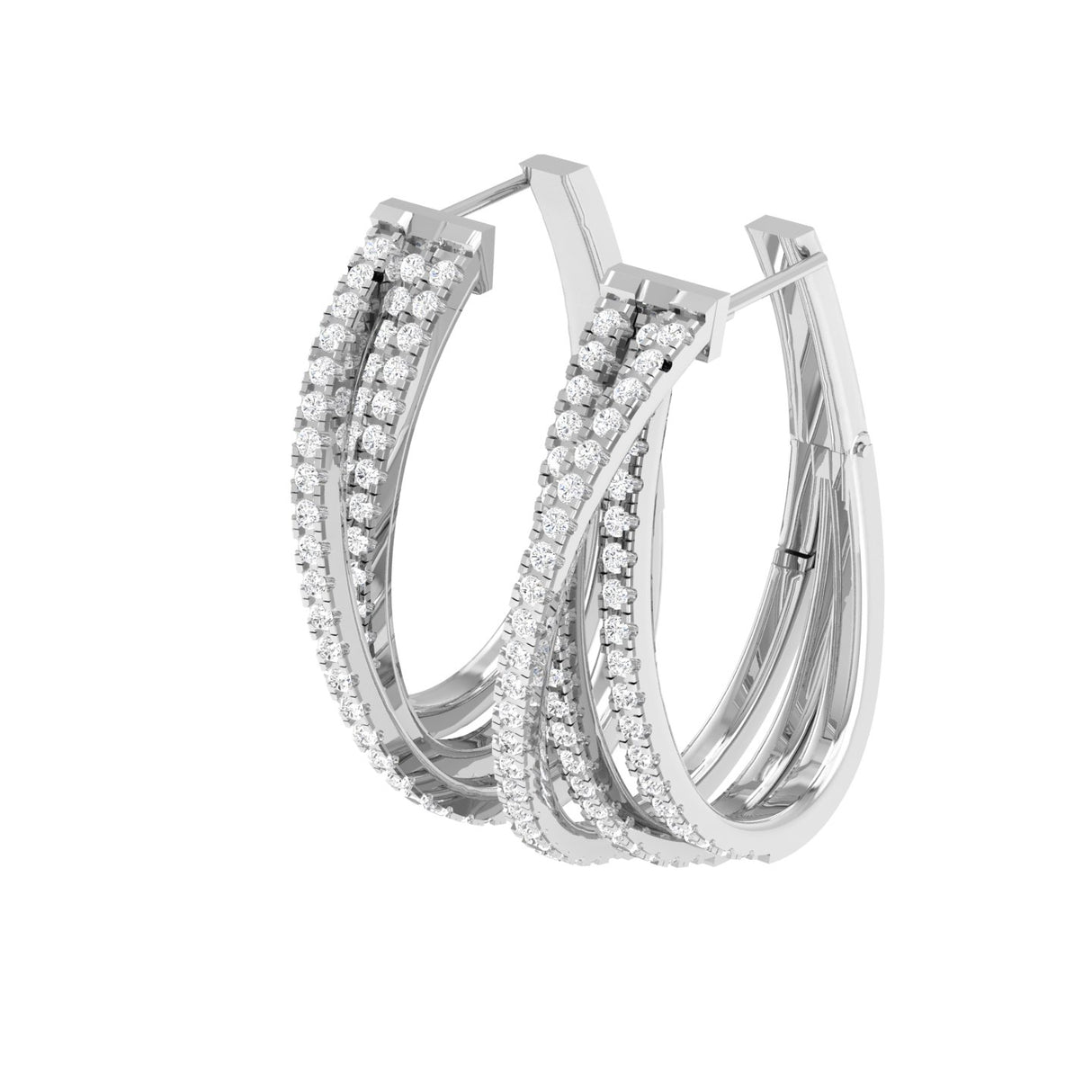 Eternal Shine Diamond Earrings 0.94ct