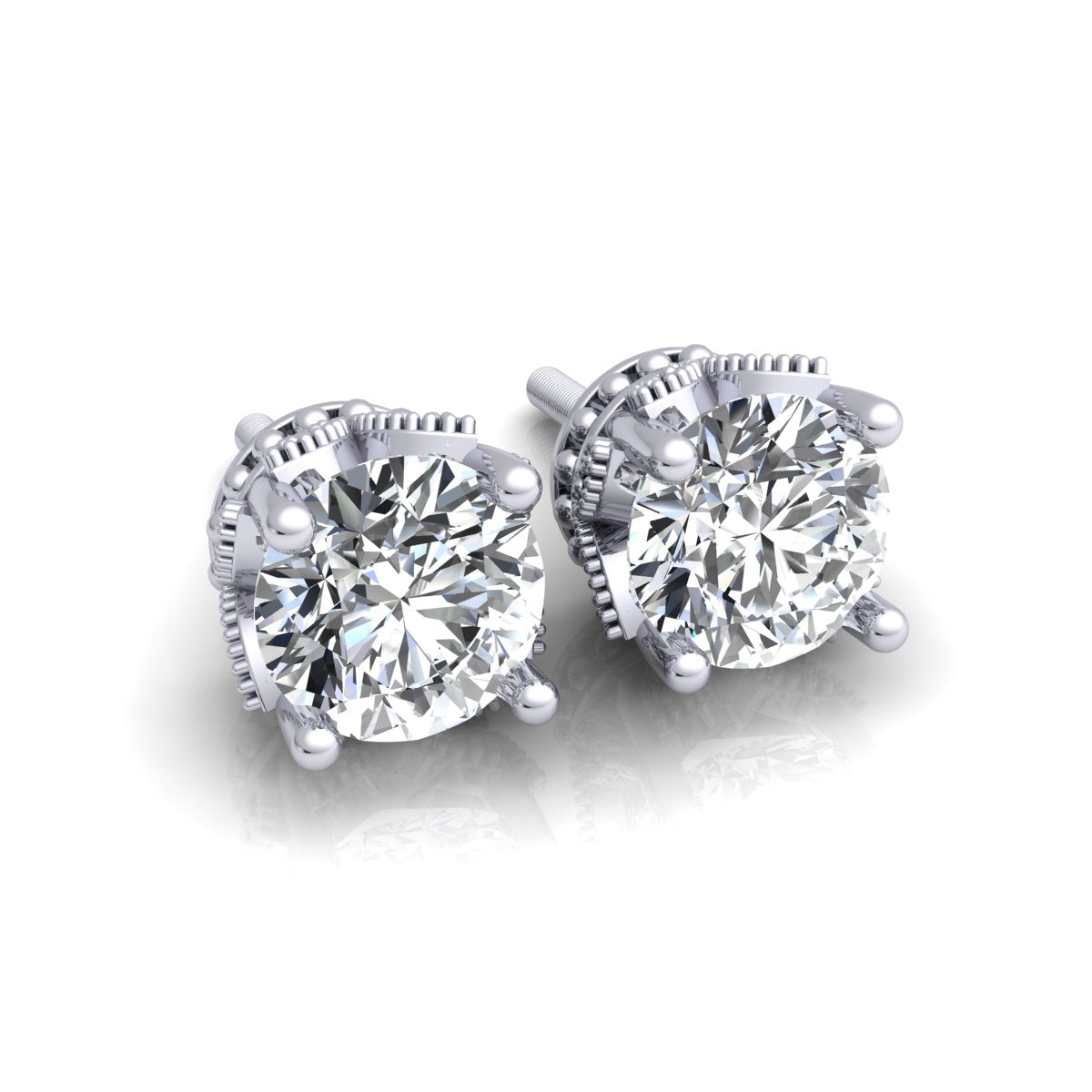 Earrings 1.56 ct