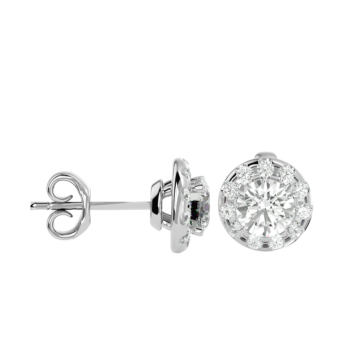 Earrings 1.25 ct
