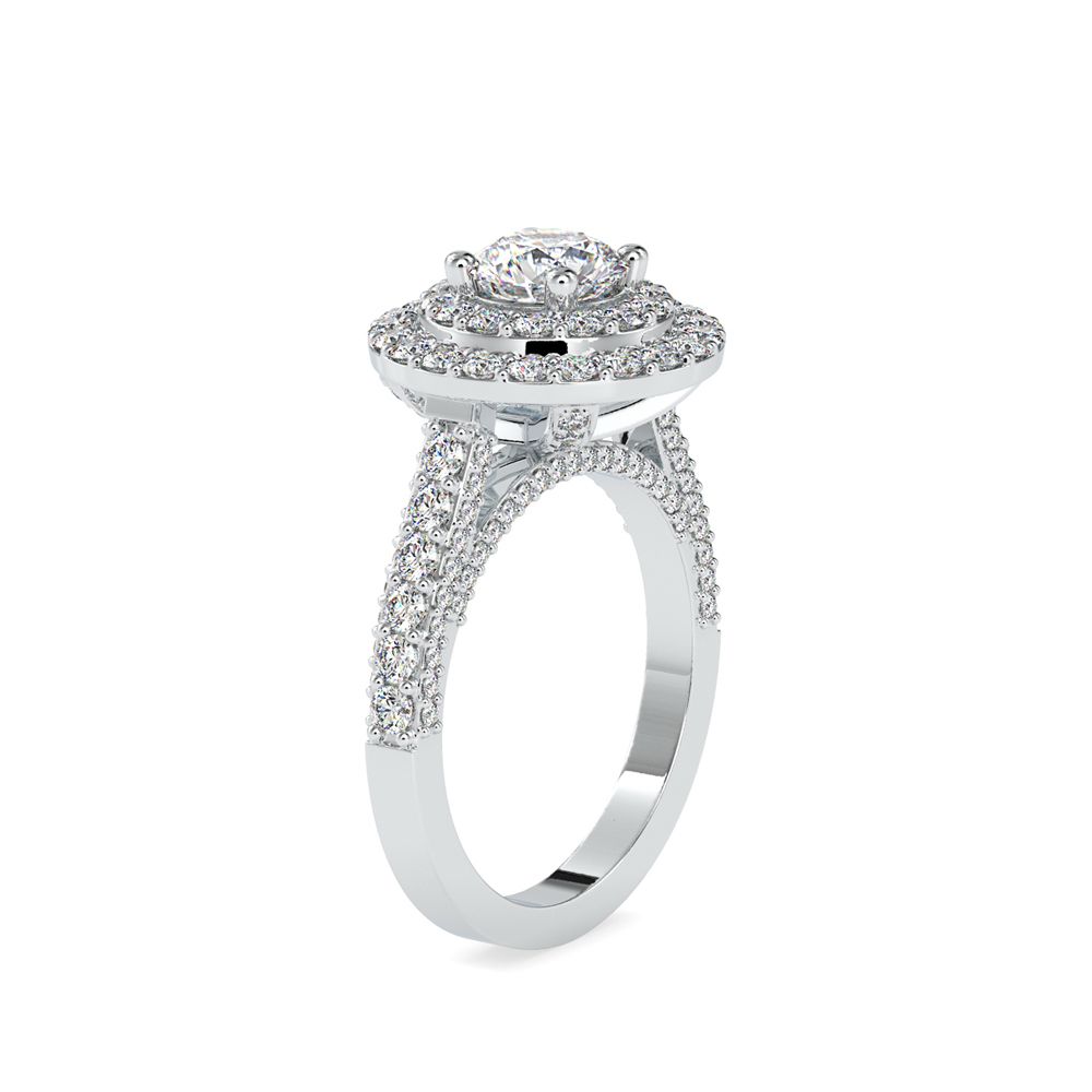 0.8 ct center Diamond Ring