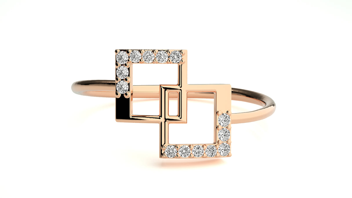 Whispering Diamond Ring 0.10 ct