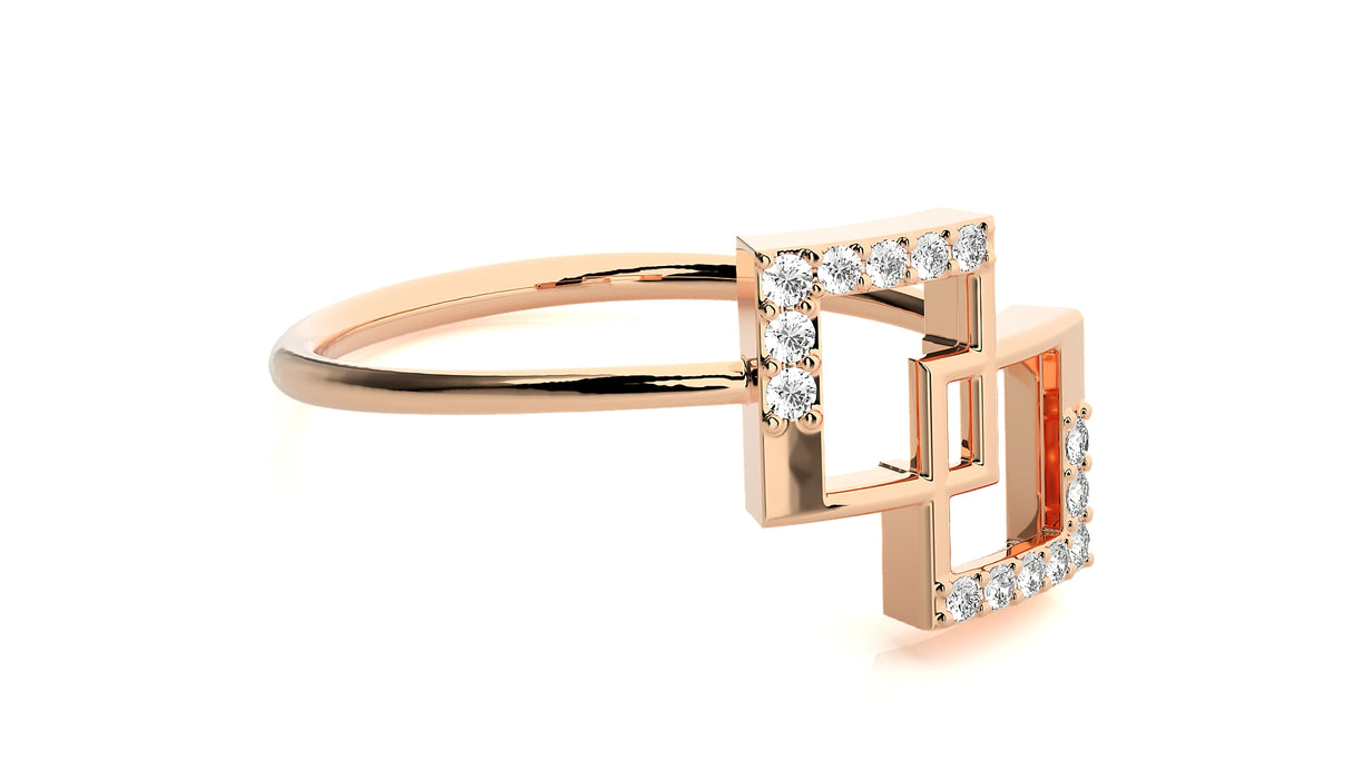 Whispering Diamond Ring 0.10 ct