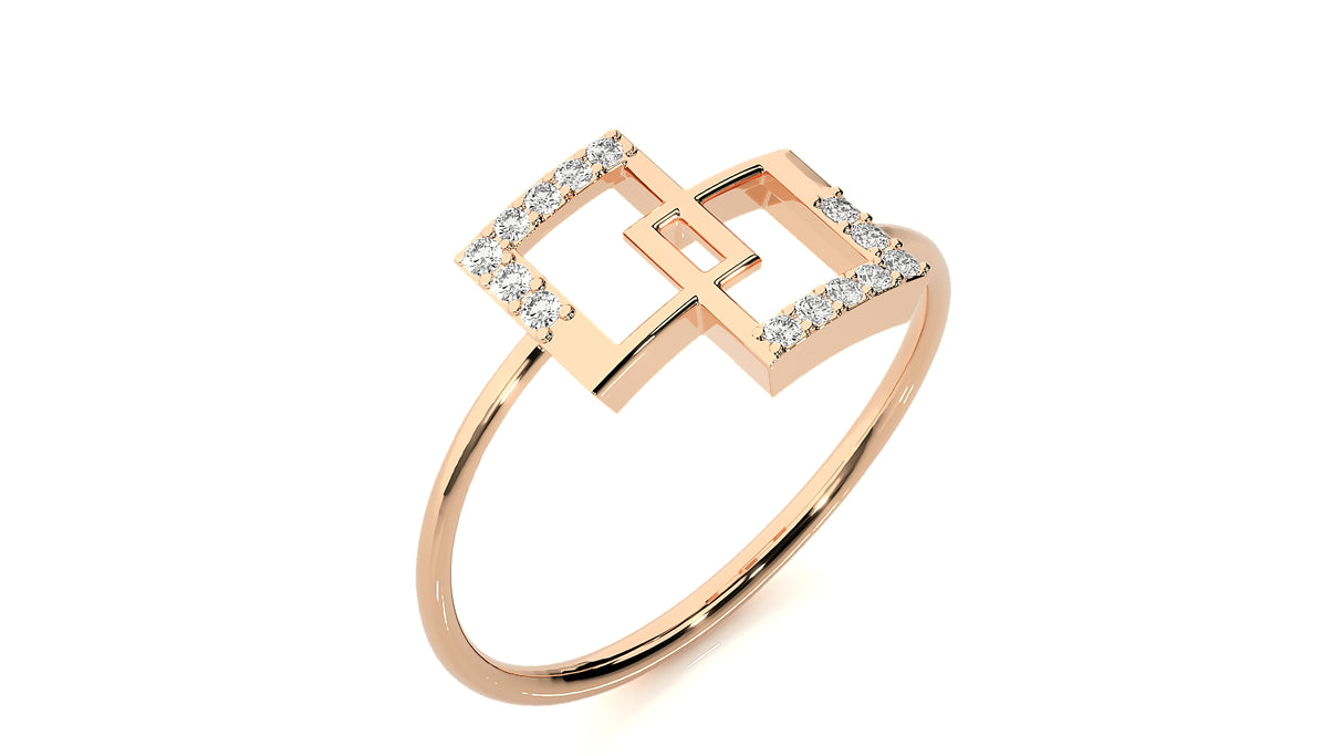 Whispering Diamond Ring 0.10 ct