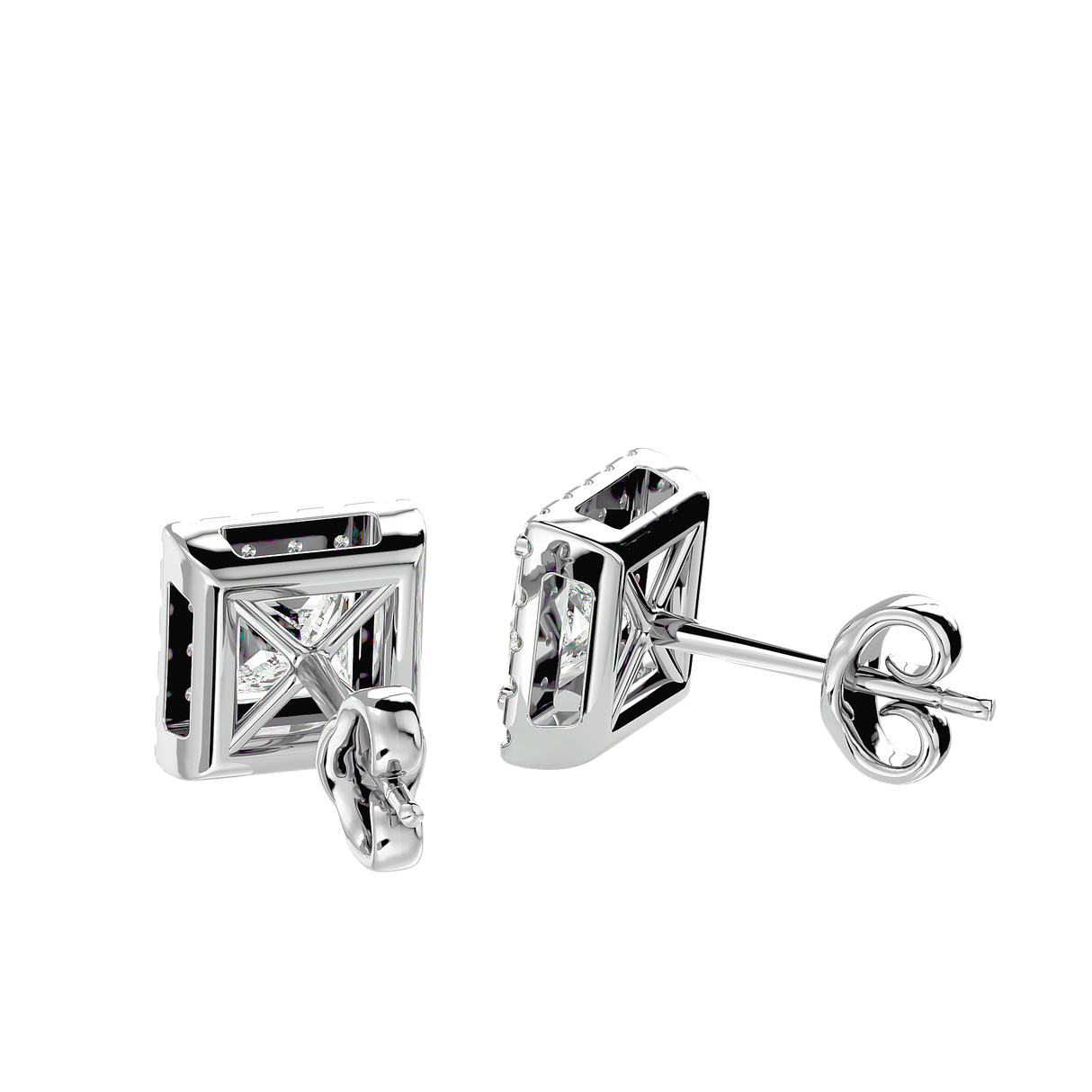 Earrings 2.1 ct