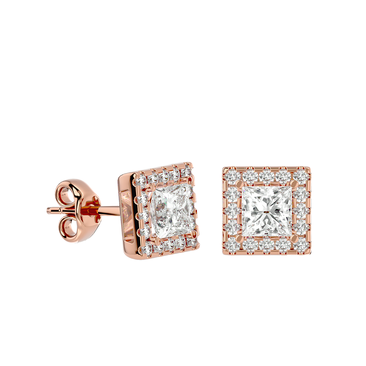 Earrings 2.1 ct