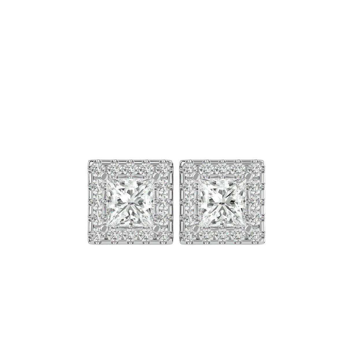 Earrings 1.7 ct