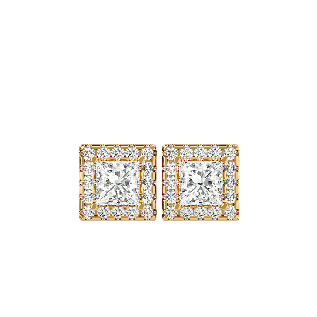 Earrings 2.1 ct