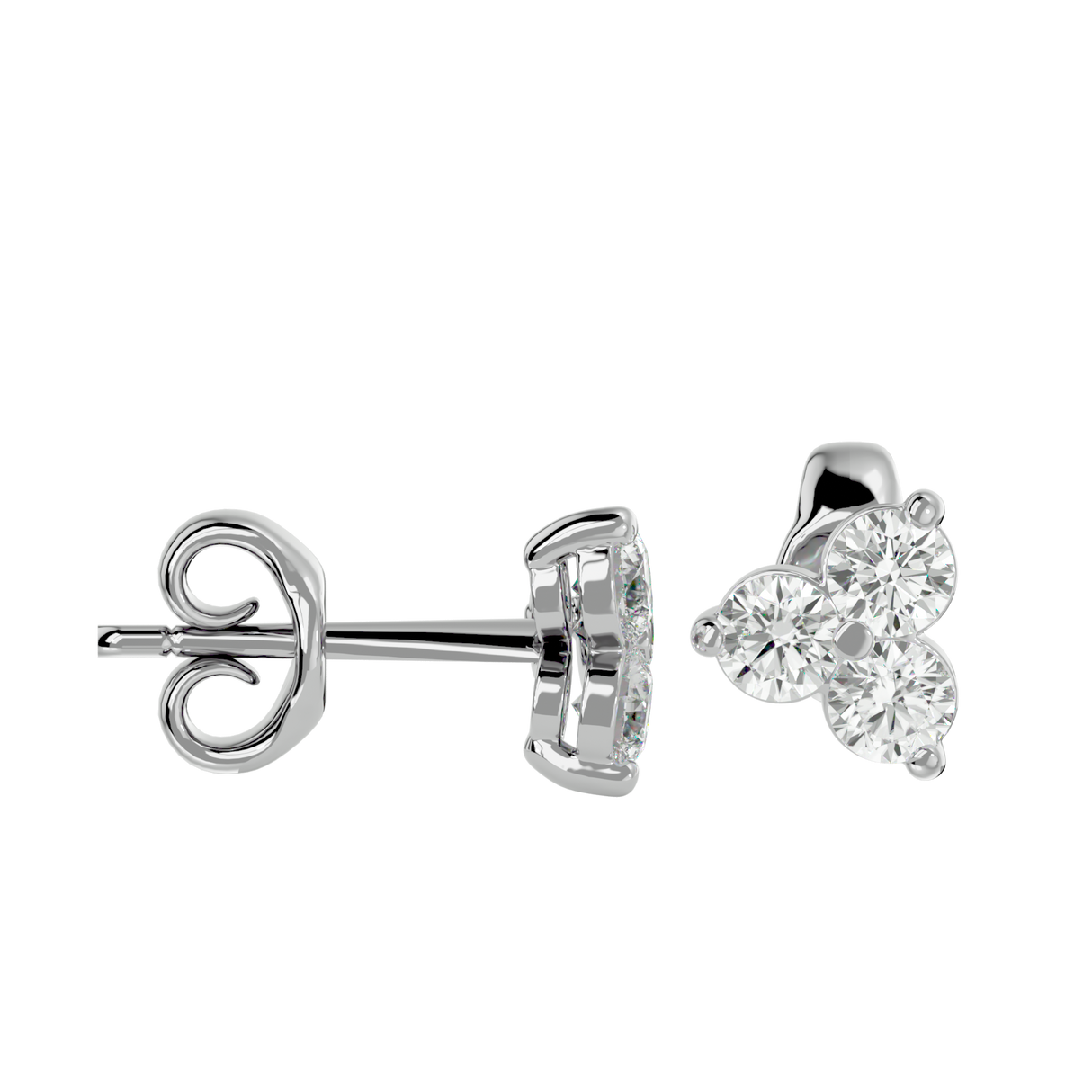 Earrings 0.6 ct
