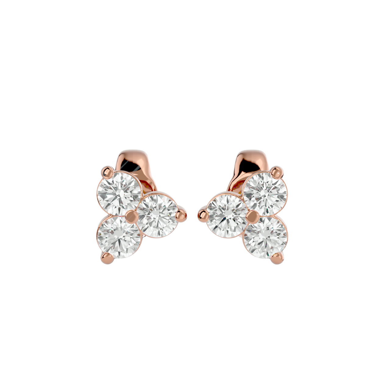 Earrings 0.6 ct