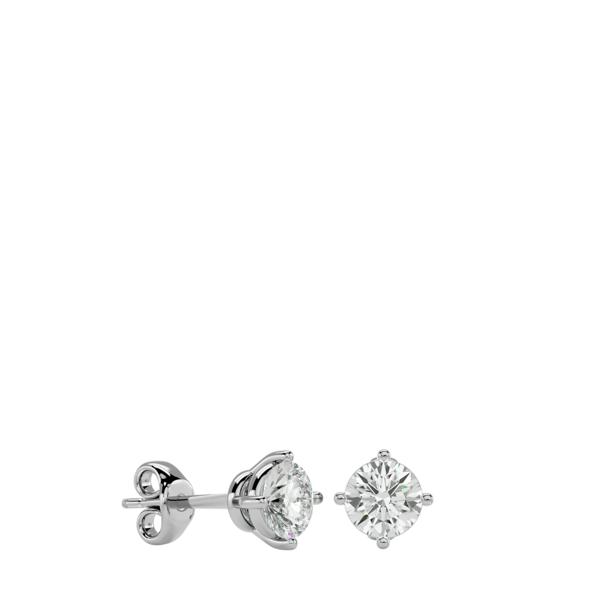Earrings 1 ct