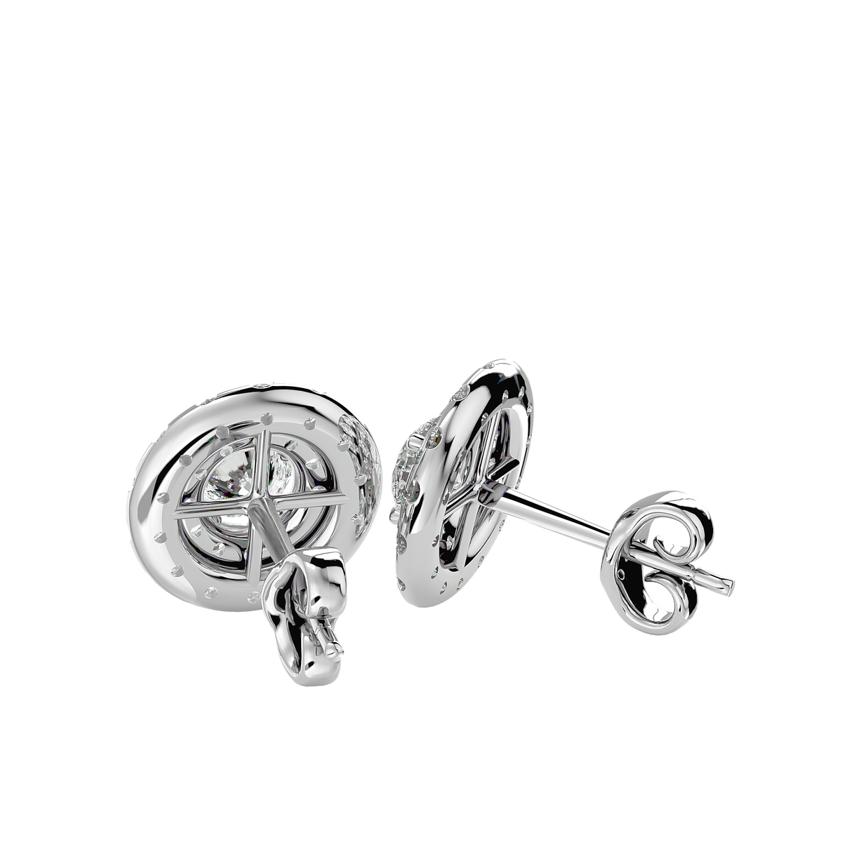 Earrings 1.7 ct