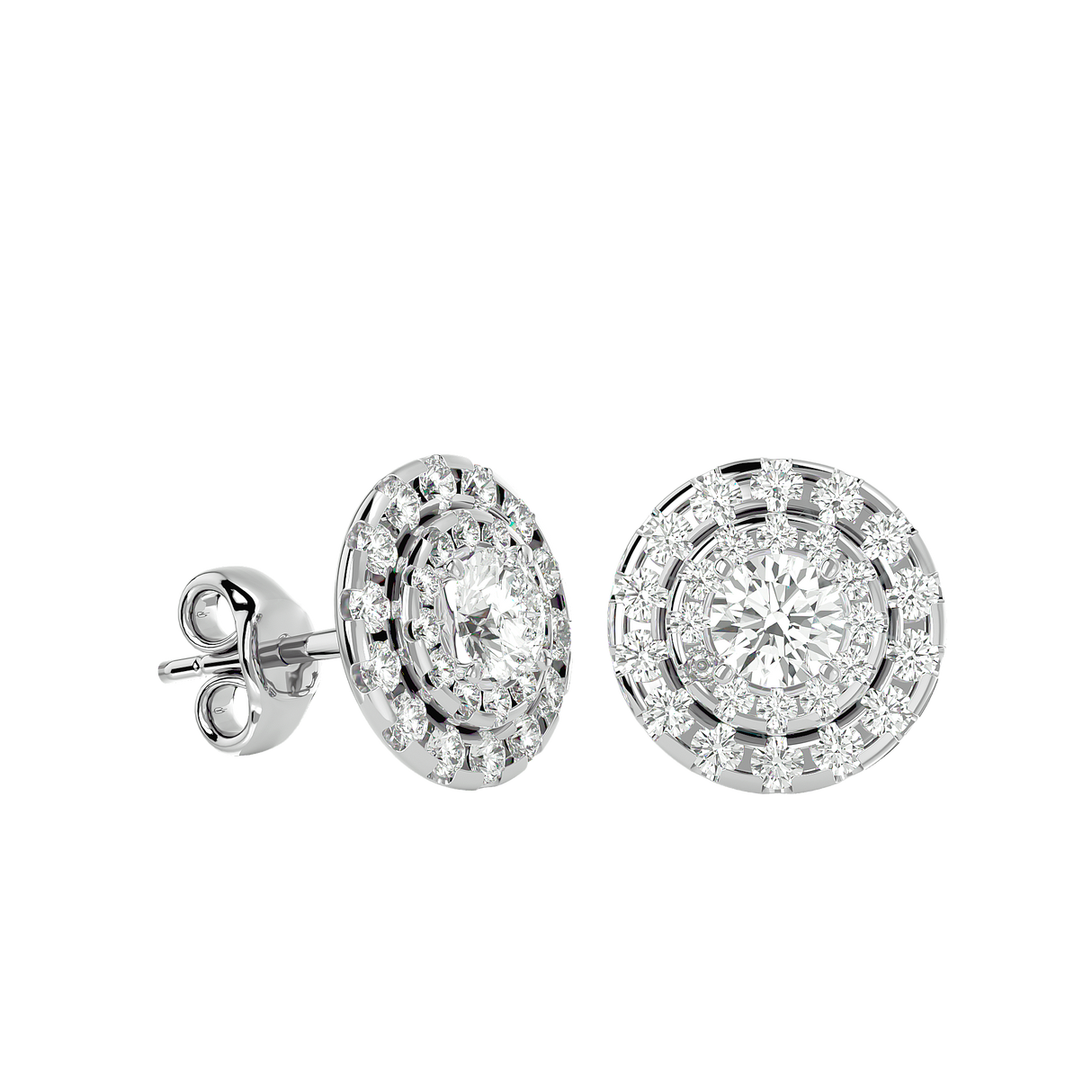 Earrings 1.7 ct