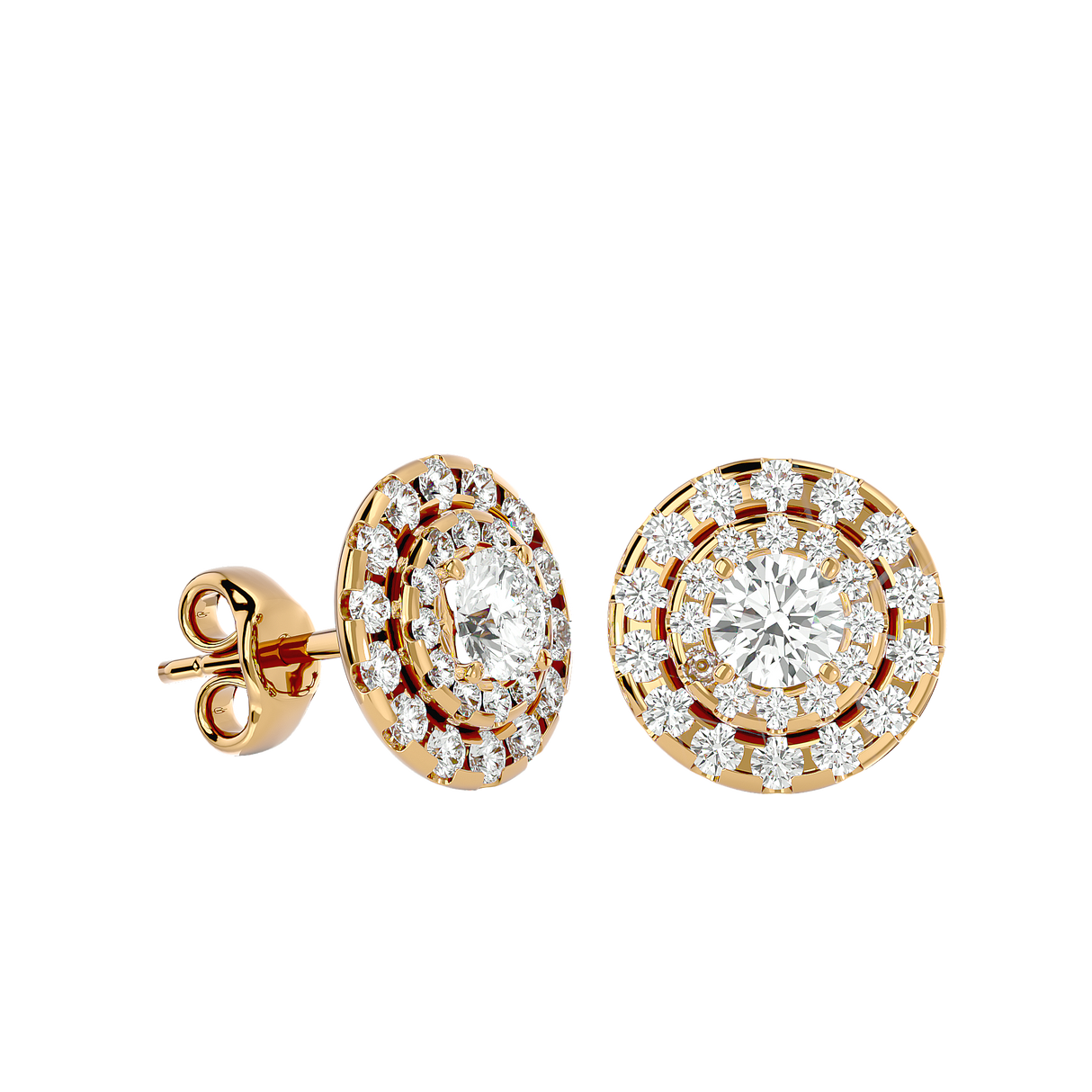 Earrings 1.7 ct