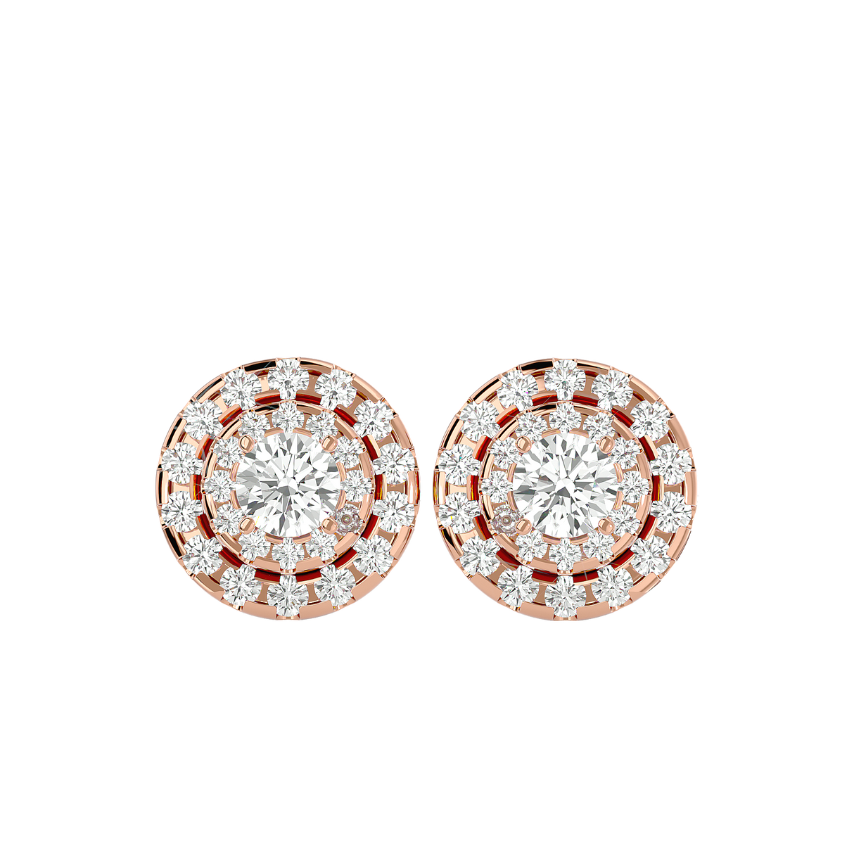 Earrings 1.7 ct
