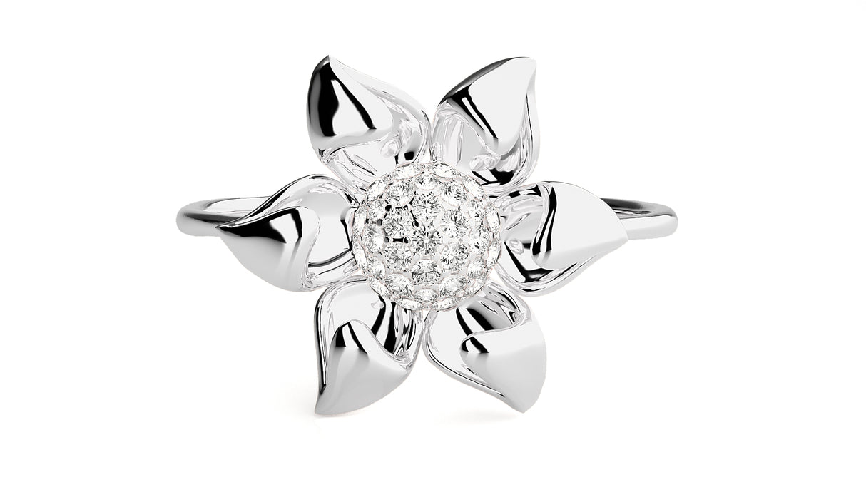 Bloom Diamond Ring 0.12 ct